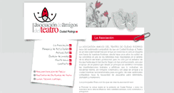 Desktop Screenshot of amigosdelteatro.com