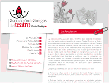 Tablet Screenshot of amigosdelteatro.com